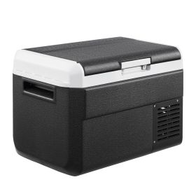 VEVOR 12 Volt Car Refrigerator, 26.4QT/25L Car Fridge, Portable Electric Cooler with -4-68 F Adjustable Temp