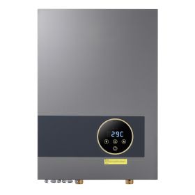 VEVOR Tankless Electric Water Heater, 36kW Instant Hot Water Heater Under Sink, On Demand for Bathroom, Kitchen, Office with LCD Touch Screen