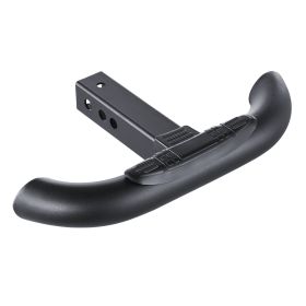 VEVOR Hitch Step for 2 Inch Receiver, Strong Steel Construction with 350 LBS Load Capacity, Rear Bumper Guard Protector with Pin Lock